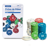 Fichas Poker Profissional 100un C