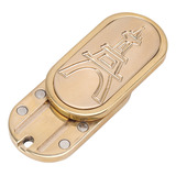 Fidget Slider Metal Edc Empurrando A Moeda Ppb À Mão