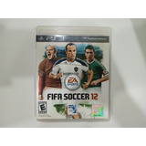 Fifa Soccer 12 Capa Em Papel Metalizado - Playstation 3 Ps3