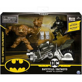 Figura Dc Comics Batman E Moto Vs Cara De Barro Sunny 2184