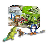 Figura De Ação E Pista De Corrida Radical Dinossauro T rex