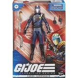 Figura De Ação G i Joe Cobra Commander Hasbro Com Nf