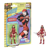 Figura De Ação Marvel Legends Retrô Elektra Hasbro