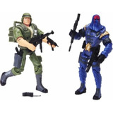 Figura Gi Joe Vs Cobraluke Vs Cobra Commander Hasbro