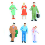 Figuras De Pessoas Para Maquetes 1 100 1606 Minitec 06 Peças