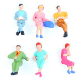 Figuras De Pessoas Para Maquetes 1 100 1609 Minitec 06 Peças
