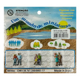 Figuras De Pessoas Para Maquetes 1 100 1615 Minitec 06 Peças