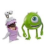 Figuras Disney Pixar Mike Wazoswki E Boo Monstros Sa Mattel