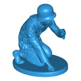 Figuras Soldados Alemães Segunda Guerra Escala 1 43 Pack 01