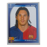 Figurinha Do Craque Messi Champions League 2008 09 Raríssima