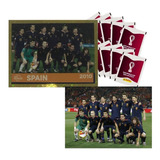 Figurinha Dourada Copa 2022 - Fwc 28 Seleção Espanha 2010