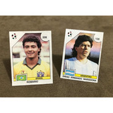 Figurinhas Copa Do Mundo 1990 Romário Maradona Lote