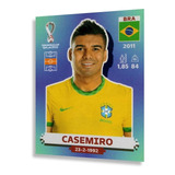 Figurinhas Copa Do Mundo 2022 Jogadores Brasil Album Panini Bra 10 Casemiro Personagem Figurinha Avulsa Copa 2022