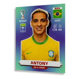 Figurinhas Copa Do Mundo 2022 Jogadores Brasil Album Panini Bra 15 Antony Personagem Figurinha Avulsa Copa 2022