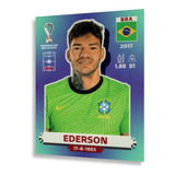 Figurinhas Copa Do Mundo 2022 Jogadores Brasil Album Panini Bra 4 Ederson Personagem Figurinha Avulsa Copa 2022