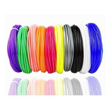 Filamento Para Caneta 3d 10 Cores 100m