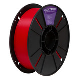 Filamento Petg Cores Voolt3d 1kg Cor Vermelho