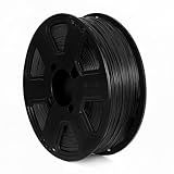 Filamento PLA 1kg- 1-75mm- Para Impressora 3D -Preto-