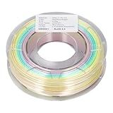 Filamento Pla De 1 75mm Gradiente Fonte Brilhante Cor íris Artesanato Cor Ombre Filamento De Impressão 3d