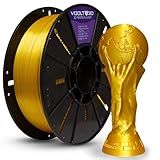 Filamento PLA V Silk High Speed 1Kg 1 75mm Efeito Seda Impressora 3D FDM Voolt3D Dourado V Silk 