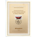 Filatelia Alemanha Ocidental Edital 17 1990 Resgate Em Bote