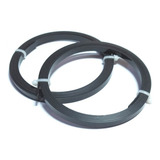 Filete Binding Preto Guitarra Contrabaixo Violao Kit 2 Peças Desenho Liso