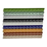 Filete Caramelo Claro Corda Acabamento Cerâmico Kit 30 Unid