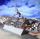 Film Kaitei Gunkan Goutengo Submarine Narval Kit De Modelo De Papel Artesanal Kit Desmontado 