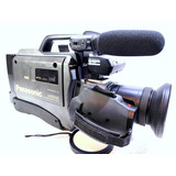Filmadora M9000 Svhs Panasonic Usada Funciona E Com Defeito