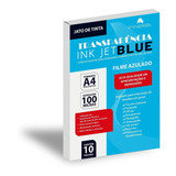 Filme De Poliester Azulado Para Fotolito Jato De Tinta A4