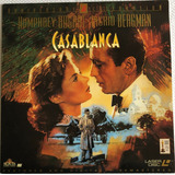 Filme Em Laser Disc Casablanca Ano 1992 Importado 