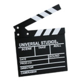 Filme Filme Clap Board Filme Clapper Board 20x20 Cm Preto
