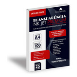 Filme Fotolito Serigrafia Negativo Carimbo Jato De Tinta A4