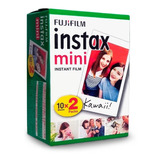 Filme Instantâneo P  Camera Fujifilm Instax Mini   20 Fotos