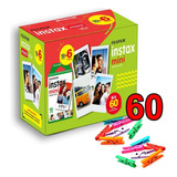 Filme Instax Mini 60 Poses Nova Embalagem Entrega Rápida