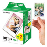 Filme Instax Mini 8 9 11 10 12 Pack Com 20 Fotos Original