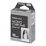 Filme Instax Mini Monochrome Com 10 Fotos Fujifilm