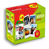Filme Instax Mini Pack Fujifilm Original Com 60 Fotos