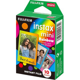 Filme Instax Mini Rainbow Instantâneo Fuji