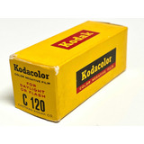 Filme Kodak Kodacolor C 120 Antigo Raro Vencido 1964