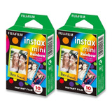 Filme Papel Instax Mini 8 9 11 Mini Link Degradê Color 20ft