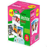 Filme Para Câmera Instax Mini 8 9 7s 90 300 Com 40 Fotos