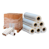 Filme Stretch 500x0 25 Virgem 260 Metros 3 5kg 1 Bobina Rolo