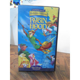 Filme Vhs Robin Hood Melhores Historias Disney