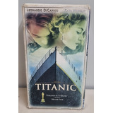 Filmes Fitas Vhs Raras Titanic Case Com Duas Fitas Antigas