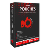 Filmes Plástico Plastificação A3 303x426mm 125 Mic 0 05mm