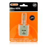 Filtro Adsl Banda Larga Com Saida P Telefone Elimina Ruido