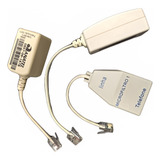 Filtro Adsl Simples Telefonia Banda Larga Lote 30 Un