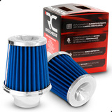 Filtro Ar Esportivo Conico Tecido Lavavel Celta 62mm Encaixe