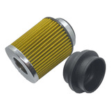 Filtro Ar Esportivo Duplo Fluxo Adaptador 63mm Gm Corsa